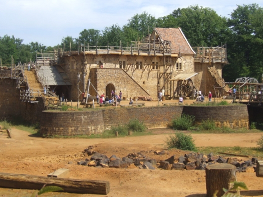 Guédelon chantier médiéval